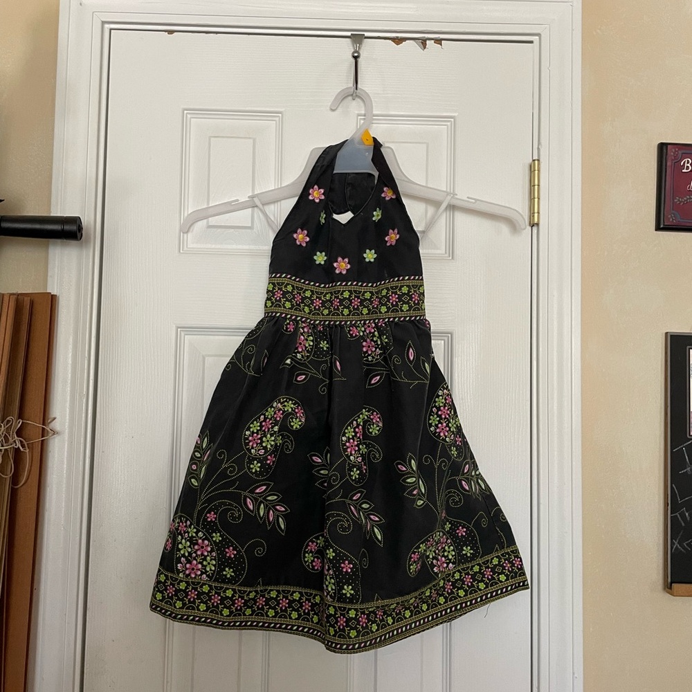 Blueberi Boulevard Little Girls👧🏻Sleeveless Fit + Flare Dress👗Sz 6